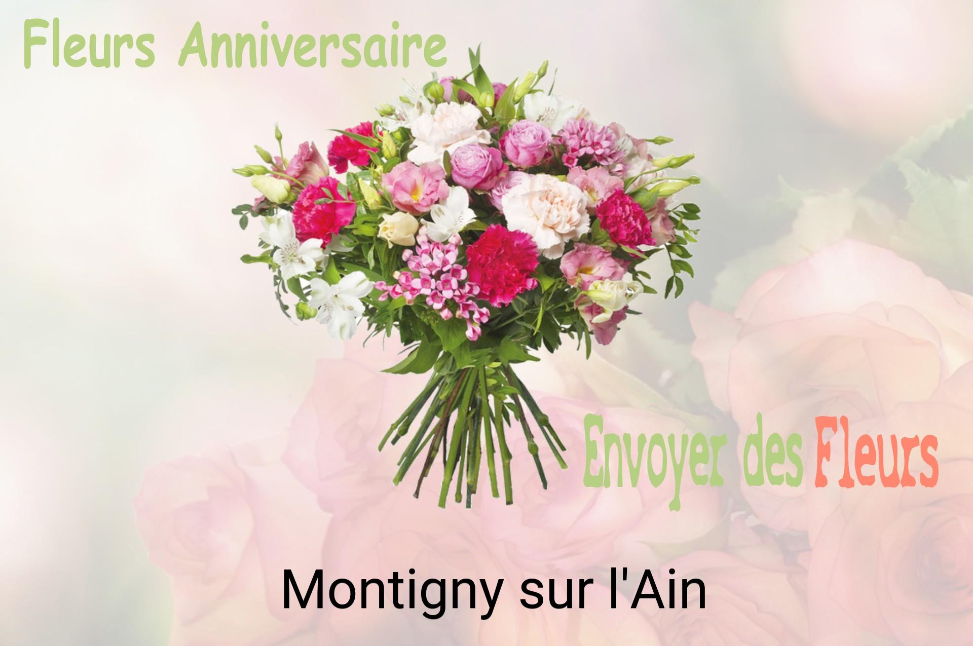 Bouquet de fleurs d’anniversaire livré à Montigny-sur-l'Ain