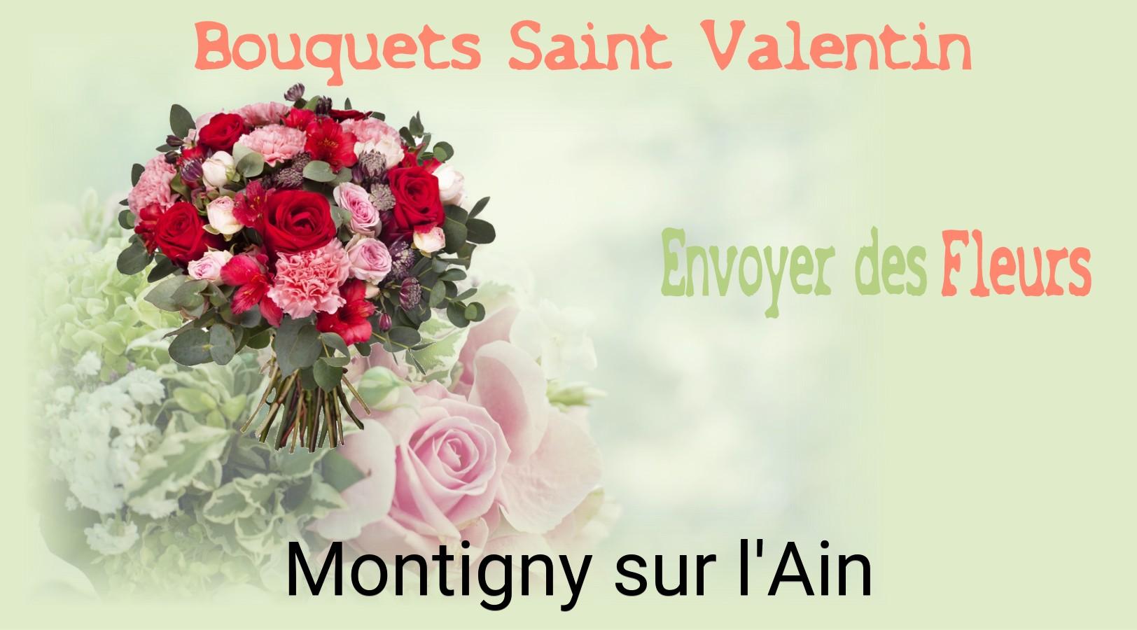 Roses de Saint-Valentin livrées à Montigny-sur-l'Ain